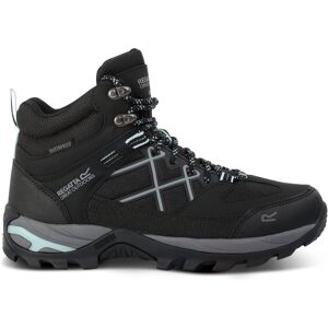 Trekkingschuhe Regatta LdySamarisIIIBoot RWF834 Black/Bleached Aqua UV8 36 female