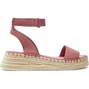 Espadrilles Calvin Klein Jeans Sporty Wedge Rope Su Con YW0YW00977 Ash Rose TQY 36 female