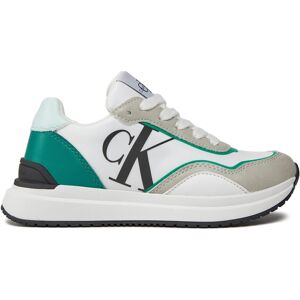 Sneakers Calvin Klein Jeans V3X9-80893-1695 M Grey/White/Green B024 32 unisex