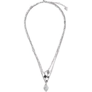 Halskette Guess JUBN04 216JW RHODIUM 00 female