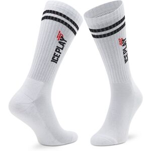 Hohe Unisex-Socken Ice Play 22I U1M1 6301 6911 1101 White 36_39 unisex