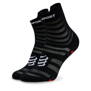 Hohe Unisex-Socken Compressport Pro Racing Socks V4.0 Ultralight Run High XU00050B Black/Red 35_38 unisex