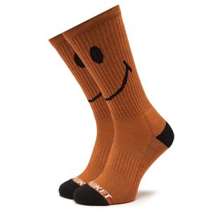 Hohe Unisex-Socken Market Smiley 360001158 Rust 0627 00 unisex