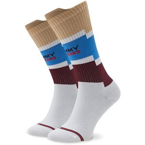 Hohe Unisex-Socken Tommy Jeans 701220283 White/Blue 003 43_46 unisex