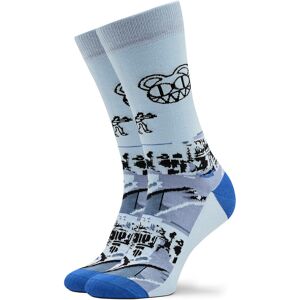 Hohe Unisex-Socken Stereo Socks Computter Says No Blau 41_46 unisex