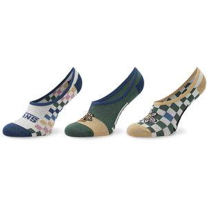 3er-Set Damen Sneakersocken Vans Checker Buddies Canoodl VN00043VP8X1 Mblue 36_5_41 female