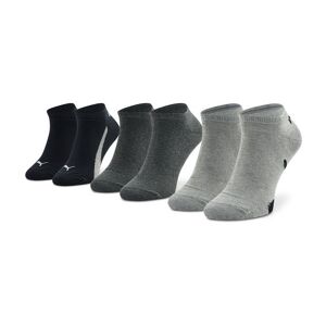 3er-Set niedrige Unisex-Socken Puma Lifestyle 907951 01 Black/White 35_38 unisex