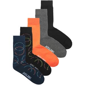 5er-Set hohe Herrensocken Jack&Jones 12237460 Black 4240625 40_45 male