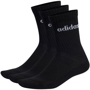 Hohe Unisex-Socken adidas Linear Crew Cushioned Socks 3 Pairs IC1301 black/white 34_36 unisex