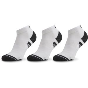 3er-Set niedrige Unisex-Socken Under Armour Ua Performance Tech 3Pk Low 1379504-100 White/White/Jet Gray M unisex