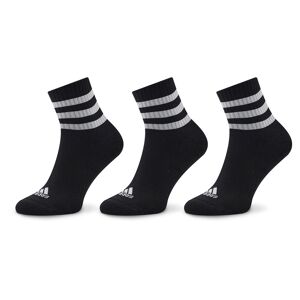 3er-Set hohe Unisex-Socken adidas 3S C Spw Mid 3P IC1317 Black/White 46_48 unisex