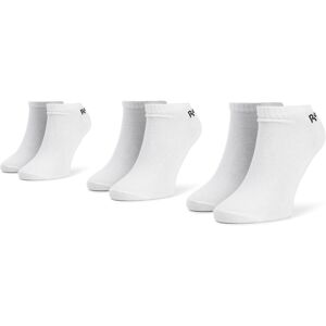 3er-Set niedrige Unisex-Socken Reebok Act Core Low Cut Sock 3p FL5224 White 46_48 unisex