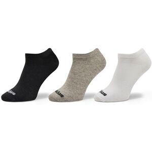 Unisex-Sneakersocken adidas Thin Linear Low-Cut Socks 3 Pairs IC1300 medium grey heather/white/black M unisex