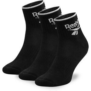 3er-Set hohe Unisex-Socken Reebok R0362-SS24 (3-pack) Schwarz 43_45 unisex