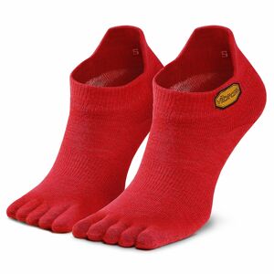 Niedrige Unisex Socken Vibram Fivefingers Athletic No Show S18N04 Red 34_37 unisex