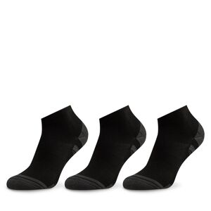 3er-Set niedrige Unisex-Socken Under Armour Ua Performance Tech 3Pk Low 1379504-001 Black/Black/Jet Gray L unisex