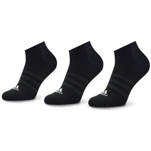 3er-Set niedrige Unisex-Socken adidas Thin And Light IC1336 Black/White 46_48 unisex