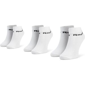 3er-Set niedrige Unisex-Socken Reebok Act Core Ankle Sock 3p FL5227 White 46_48 unisex