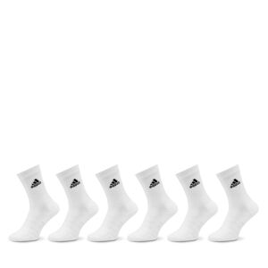Hohe Unisex-Socken adidas Cushioned Sportswear Crew Socks 6 Pairs HT3453 white/black 49_51 unisex