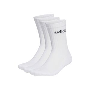 Hohe Unisex-Socken adidas Linear Crew Cushioned Socks 3 Pairs HT3455 white/black S unisex