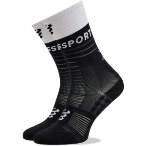 Hohe Unisex-Socken Compressport Mid Compression V 2.0 SQTU3549002 Black/White 45_48 unisex