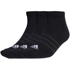 Unisex-Sneakersocken adidas Cushioned Low-Cut Socks 3 Pairs IC1332 black/white M unisex