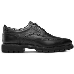 Halbschuhe Clarks Batcombe Far 261734387 Black Leather 40 male