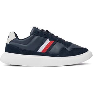 Sneakers Tommy Hilfiger Light Cupsole Lth Mix Stripes FM0FM04889 Desert Sky DW5 43 male