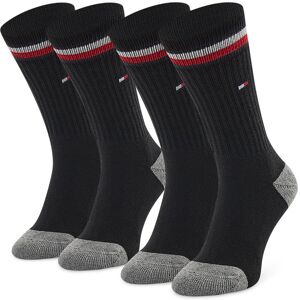 2er-Set hohe Kindersocken Tommy Hilfiger 100001500 Black 200 39_42 male