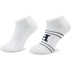 2er-Set niedrige Herrensocken Tommy Hilfiger 701224100 White 001 39_42 male