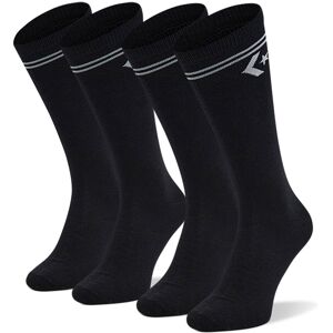 2er-Set hohe Herrensocken Converse E1025B-2020 Schwarz 43_46 male