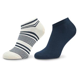 2er-Set niedrige Herrensocken Tommy Hilfiger 701222637 Marshmallow 001 43_46 male