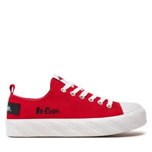Sneakers aus Stoff Lee Cooper LCW-24-44-2436LA Red 41 female