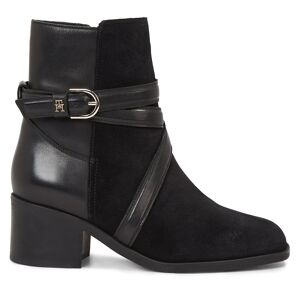 Stiefeletten Tommy Hilfiger Elevated Essential Midheel Boot FW0FW07515 Black BDS 40 female