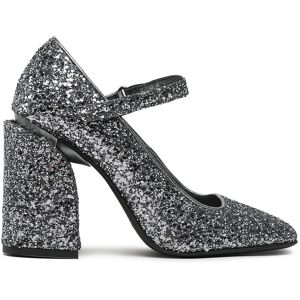 Halbschuhe Pinko Claudie Mary Jane PE 23 BLKS1 100862 A0O4 Gun Metal ZZI 38 female