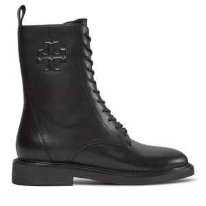 Stiefeletten Tory Burch Double T Combat Boot 154336 Perfect Black 006 38_5 female