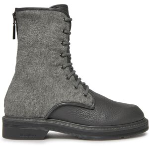 Schnürstiefeletten Max Mara Bibaker 23479609336 Grigio Medio Melabge 35 female