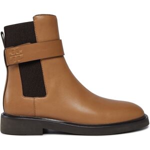 Klassische Stiefeletten Tory Burch Double T Chelsea Boot 152831 Almond Flour / Coco 200 39_5 female