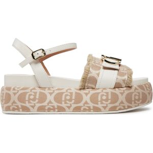 Sandalen Liu Jo Sommer 04 SA4155 TX412 Beige/White S18A1 37 female