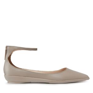 Halbschuhe Calvin Klein Wrapped Ankle Strap Ballerina HW0HW01840 Morning Haze PP4 38 female