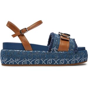 Sandalen Liu Jo Sommer 04 SA4155 TX414 Denim/Nut S3246 35 female