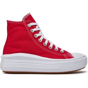 Sneakers aus Stoff Converse Chuck Taylor All Star Move A09073C Red/White/Gum 36_5 female