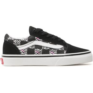 Sneakers aus Stoff Vans Old Skool VN0A7Q5FBMA1 Zebra Daze Black 32_5 female