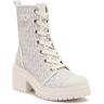 Stiefeletten MICHAEL Michael Kors Hanley Bottie Mk Sig Semi Lux 40F3HYME5B Vanilla 40 female