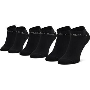 Set 3 Paar niedrige Damensocken DKNY Olivia S4_0002T_DKY Black 37_40 female