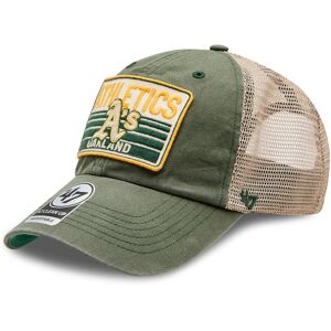 Cap 47 Brand Mlb Oakland Athletics Four Stroke 47 Clean Up B-FRSTK18BXP-BTA Bottle Green 00 male