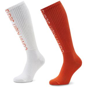 2er-Set hohe Herrensocken Calvin Klein Jeans 701219860 Orange 003 00 male