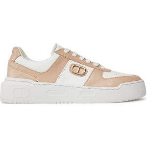 Sneakers TWINSET 241TCP030 Bianco Ottico/Hazelnut 11336 38 female