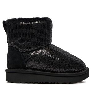 Schneeschuhe Ugg T Classic Mini Mirror Ball 1143708T BLK 25 female