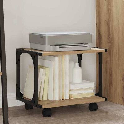 vidaXL Druckerständer Artisan-Eiche 41 x 28 x 33,5 cm Holzwerkstoff - Braun vidaXL Druckerständer Artisan-Eiche 41 x 28 x 33,5 cm Holzwerkstoff - Braun